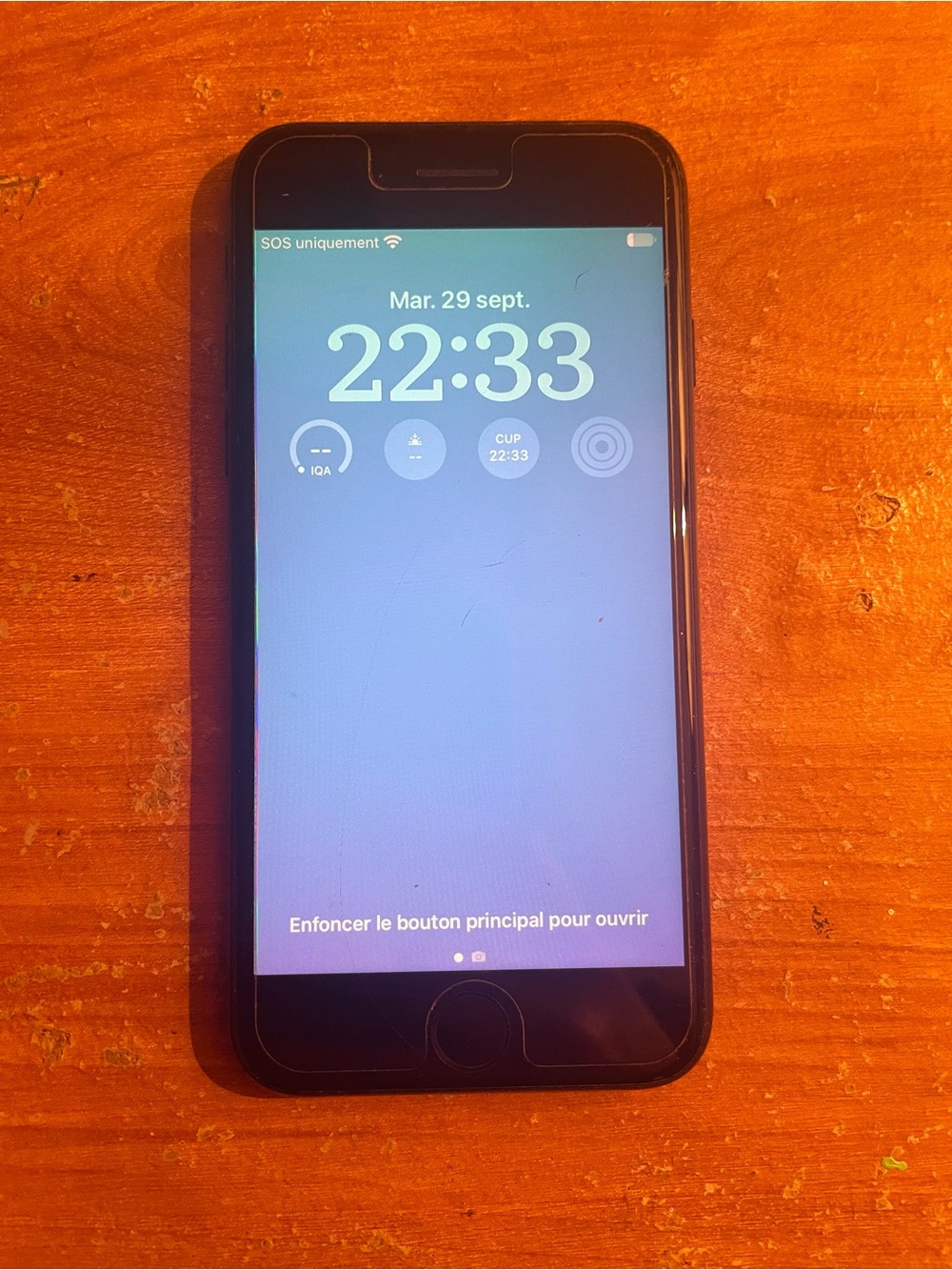 Smartphone with Black Front - Unbranded
